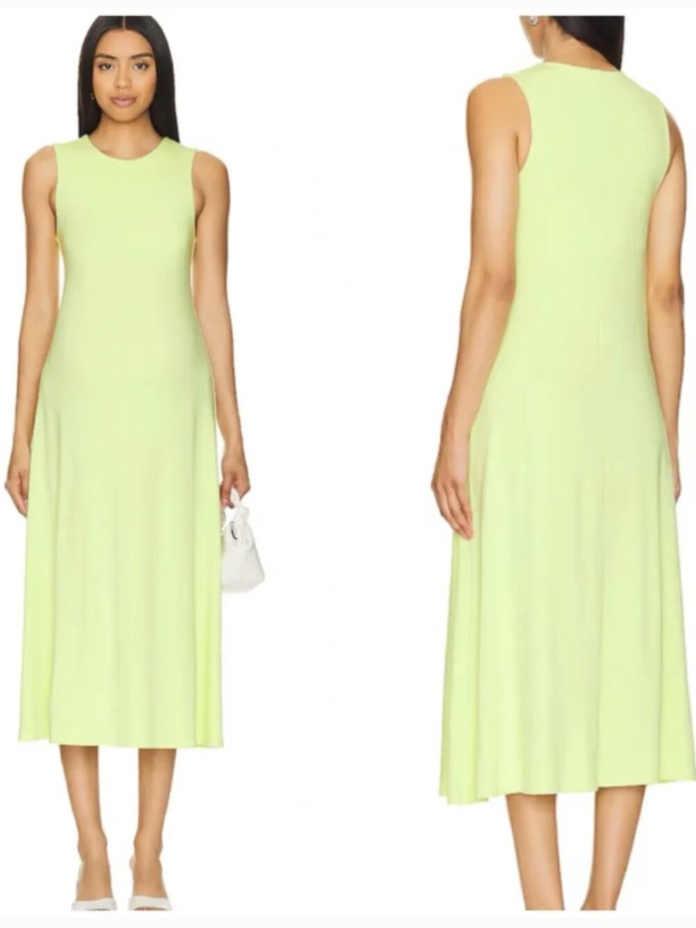 HATCH MATERNITY - The Jamie Dress  - Bright Yellow - Citron - Size 3